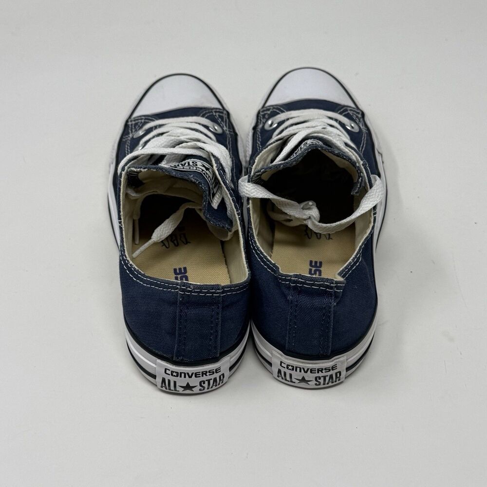 Converse All Star Sneakers Womens 6 Blue Canvas Low Top Retro Grunge Shoes - Picture 11 of 16